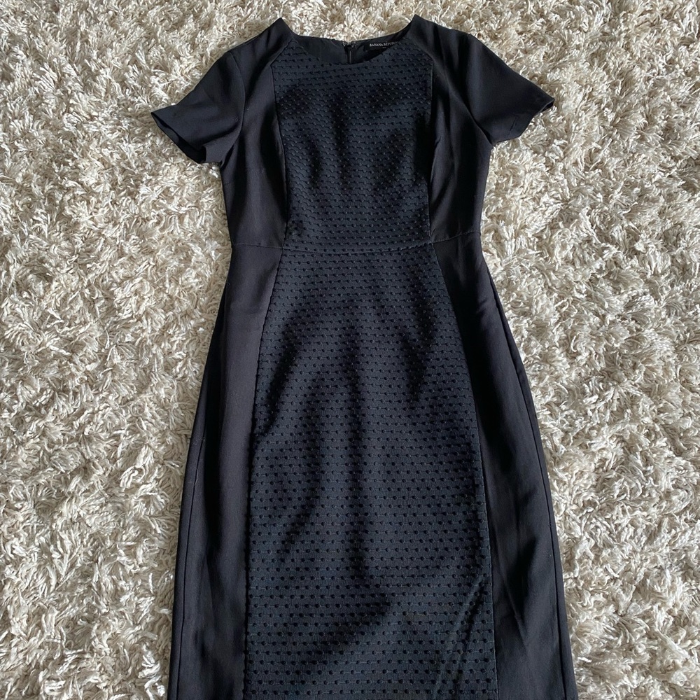 *Banana Republic Black Dress Size: 0